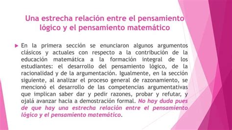 Pensamiento Matematicopptx