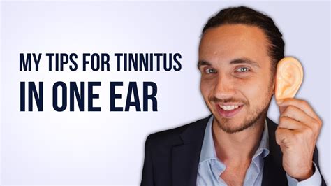 Should You Ring The Alarm For Tinnitus In One Ear YouTube