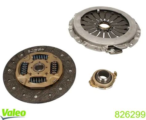 826299 VALEO комплект сцепления (3 части)