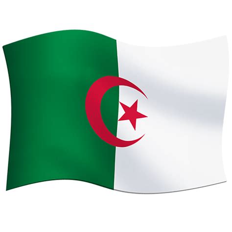 🇩🇿 Flag: Algeria on Twitter Emoji Stickers 13.1