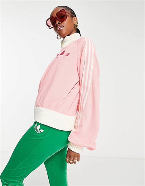 Adidas Originals Adicolor 70s Blouson Track Top In Pink Asos