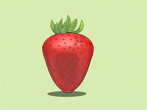 Come Disegnare Una Fragola Passaggi Con Immagini