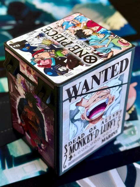 One Piece Deck Box - Luffy - Wano - Etsy