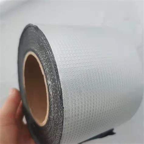 Square Aluminum Foil Bitumen Waterproofing Self Adhesive Flashing Tape