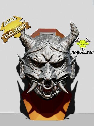 Horizon Hanya Mask Robulltec 3D Model 3D Printable CGTrader