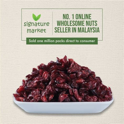 Signature Market Dried Cranberries 180g Lazada