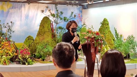 嘉市中華花藝協會 文化局3樓展出靈性花藝 嘉義市 大紀元