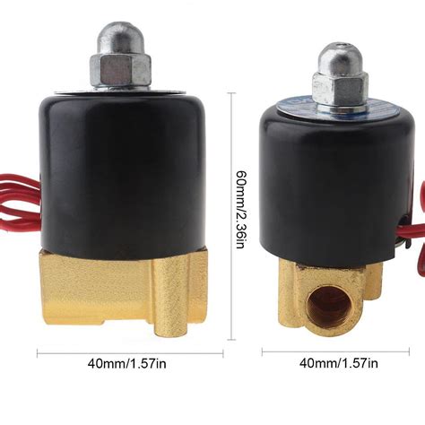 Dn8 14 Electric Solenoid Valve Normally Closed Pneumatic For Water 24v