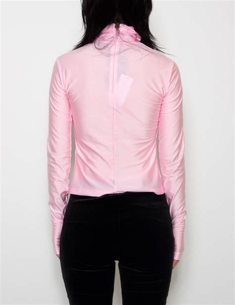 Adriana Hot Couture STRETCHY TURTLENECK PINK