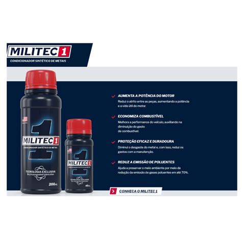 Militec Condicionador Metais Original Carro Moto Ml Auto Pecas Facil