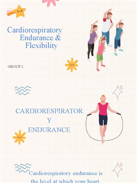 Cardiorespiratory Endurance And Flexibility Group 1 Pdf