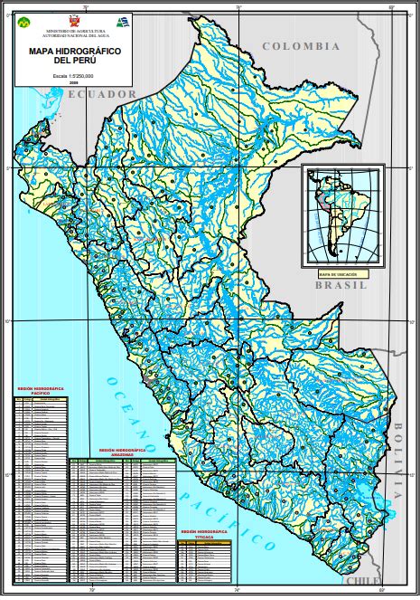 Inei Mapa Hidrografico Del Peru The Best Porn Website