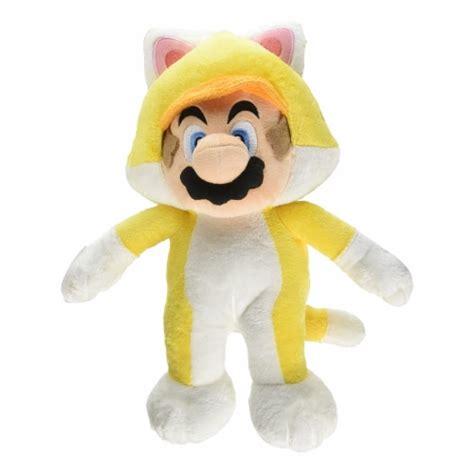 Little Buddy Super Mario Cat Mario 10 Inch Plush, 1 Unit - Kroger