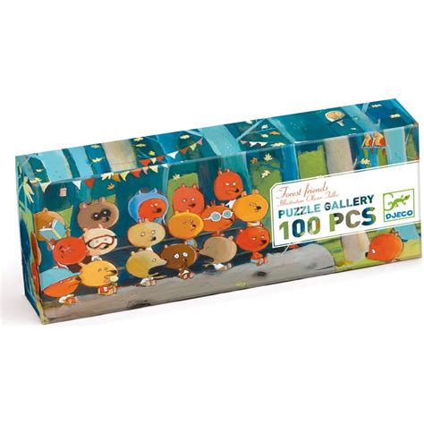 Puzzle Gallery Forest Friends Pi Ces Enfant D S Ans Djeco