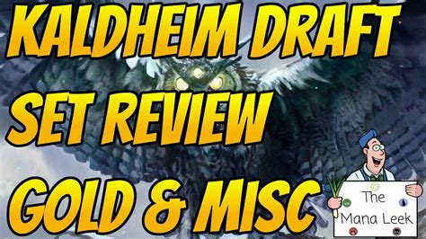 Kaldheim Goldartifactlands Draft Set Review Youtube