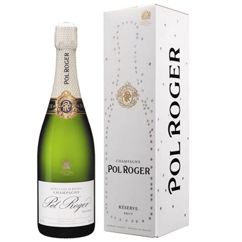 Champagne POL ROGER Réserve Brut Bouteille 75cl avec étui