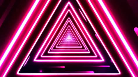 Abstract Tunnel VJ Motion Background Neon Light Tunnel Free VJ Loops