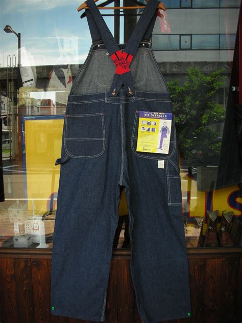 〜1970s Deadstock Big Mac Lowback Denim Overalls Sz 42x30 Rock A Hula