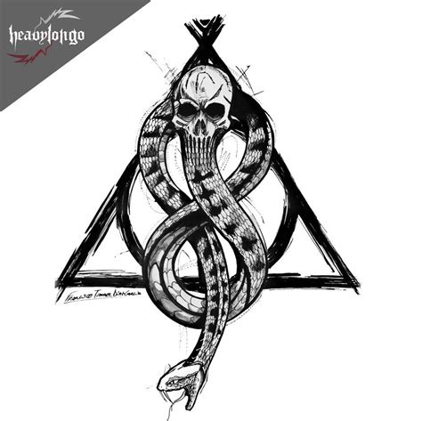 Death Eater Symbol Drawing