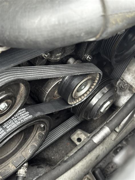 Is My Serpentine Belt Supposed To Poke Out That Far Rmechanicadvice