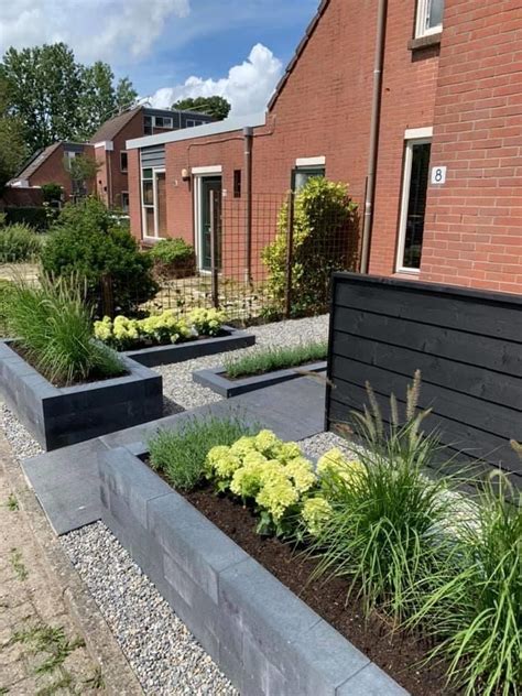 Pin Van Rianne Van Op Tuintjes Voortuin Patio Achtertuin Ontwerp