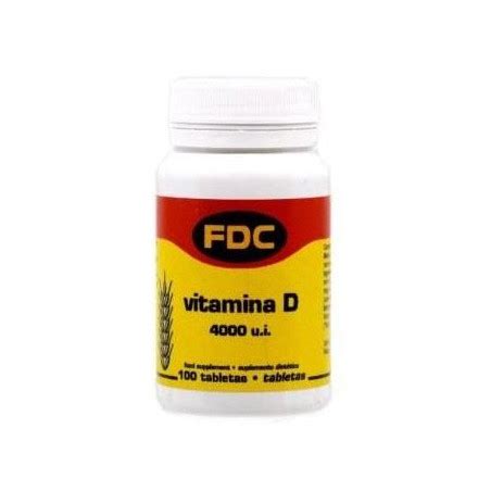 Vitamina D Ui Tabletas Fdc