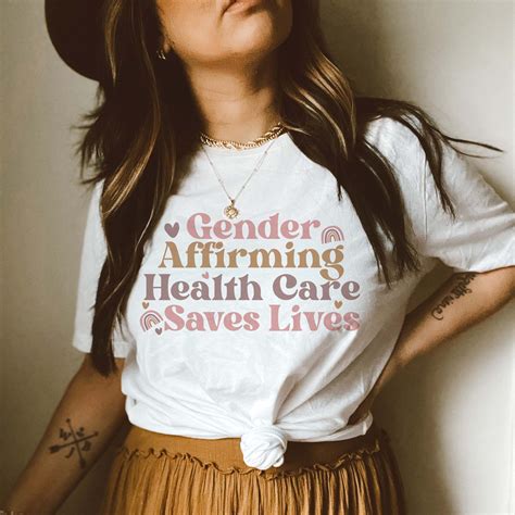 Gender Affirming Healthcare Saves Lives T-Shirt – March For The Movement