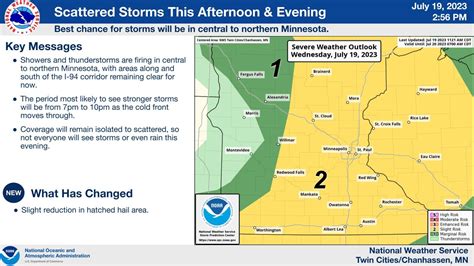 NWS Twin Cities on Twitter: "No significant changes to the severe ...