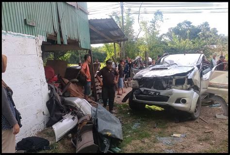 Wanita Maut Tiga Parah Bertembung Di Jalan Sabahan Sabah News