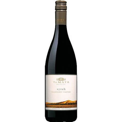 Te Mata Estate Syrah Templar Wines Ltd