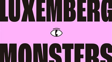 Luxemberg Monsters Brand Identity Behance