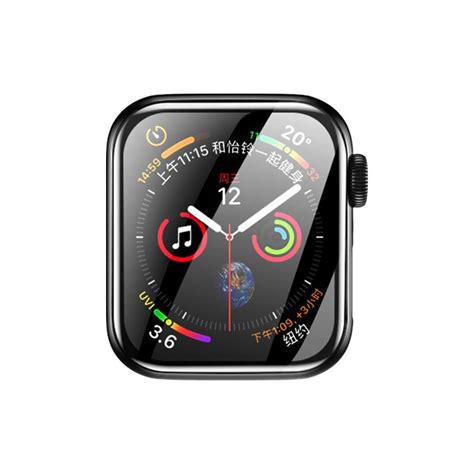 闪魔适用applewatch膜s8苹果iwatch7全屏软膜iwatch6代手表3 4钢化膜6水凝watch全包se覆盖8屏幕s7保护ultra 虎窝淘