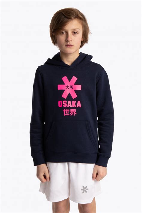 Osaka Kids Hoodie Pink Star | Navy | Osaka World