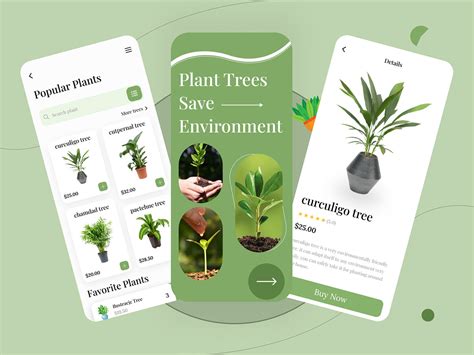 Plant App Ui Design Mobile Design By Nizam On Dribbble