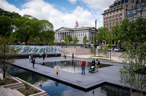 World War I Memorial Opens In Washington Turning Pershing Park Into A