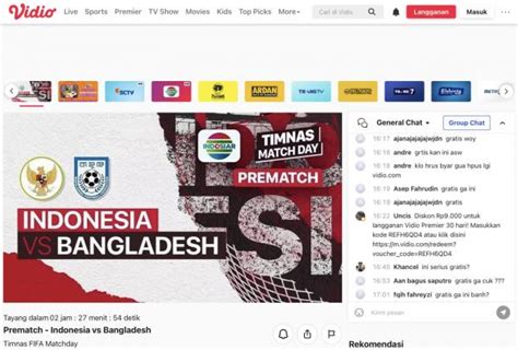 Jangan Sampai Ketinggalan Berikut Link Live Streaming Timnas Indonesia