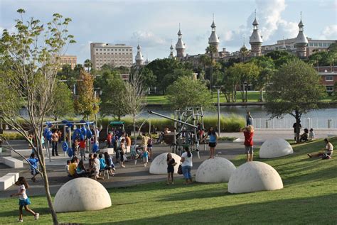 Playgrounds Curtis Hixon Waterfront Park Tampa Riverwalk River Walk