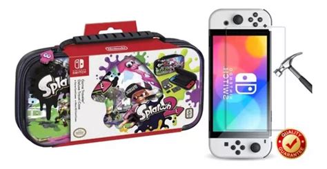 Estuche Original Travel Deluxe Vidrio Nintendo Switch Oled Env O Gratis