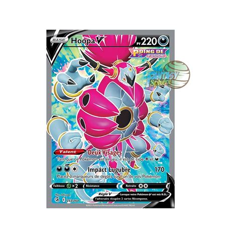 Hoopa V Full Art Ultra Rare 253 264 Epee Et Bouclier Poing De