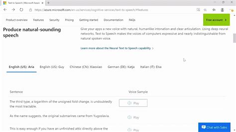Azure Text To Speech YouTube