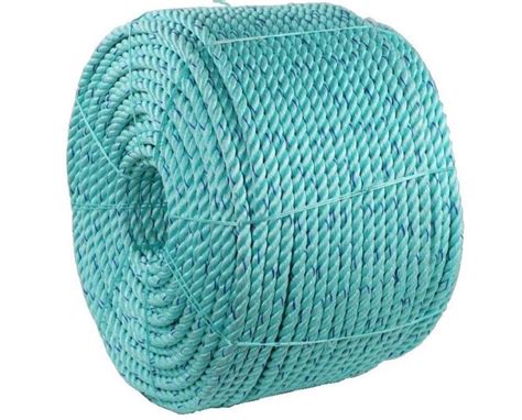 Twisted Rope Blue Virgin PP Danline Ropes For Industrial Fishing And