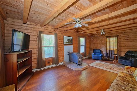 Secluded White Cedar Log Cabin on 74 Acres. $299,900 – Adorable Living ...