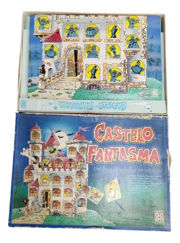 Jogo De Tabuleiro Castelo Fantasma Grow Completo Novo Raro