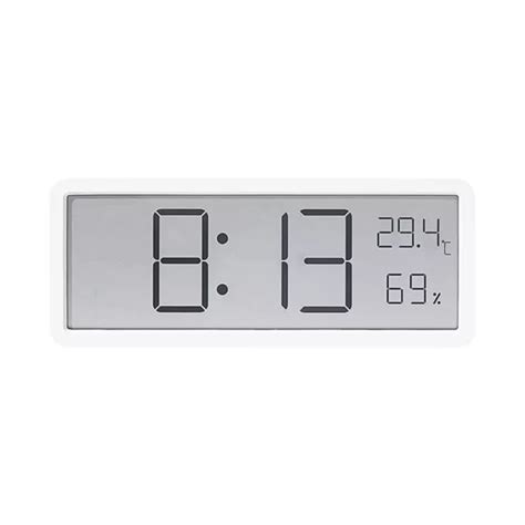 GRANDE HORLOGE MURALE LCD Avec Temp Rature Et Humidit USB Aliment E