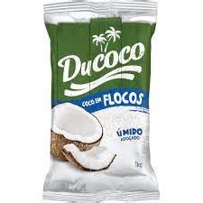 Coco Ralado Ducoco Umido Adocado 1X1KG Distribuidora Campos