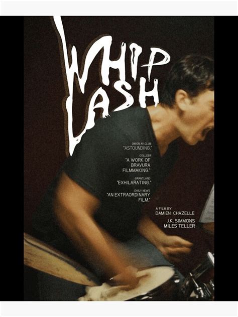 "Whiplash movie poster Poster" Poster for Sale by pielowtermang | Redbubble