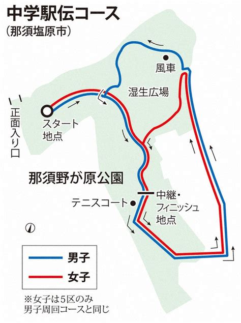 栃木県中学駅伝11日号砲 男女各32校出場 那須塩原の特設コース 毎日新聞