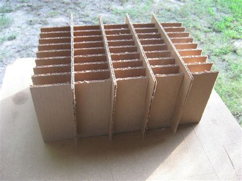 Cardboard Dividers 5 Sets 15 X 12 X 7 High 50 Cell B 15 65 04 And B