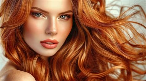 Premium Photo Beauty Girl With Long And Shiny Wavy Hair Coloring And