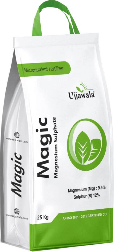 Granules Ujjawala Magic Magnesium Sulphate Kg Hdpe Bag At Rs